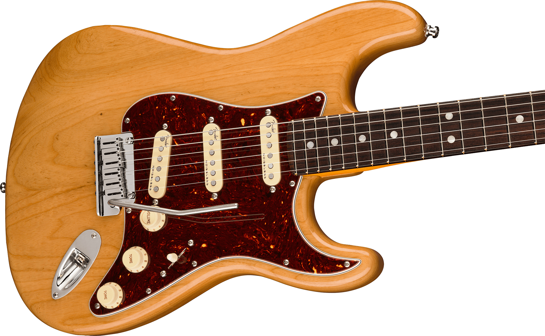 Fender Strat American Ultra 2019 Usa Rw - Aged Natural - Elektrische gitaar in Str-vorm - Variation 2
