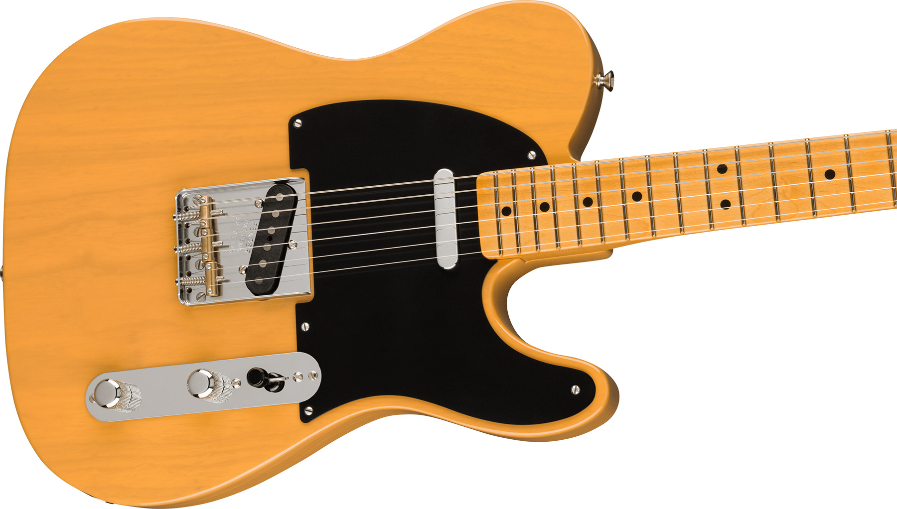 Fender Tele 1951 American Vintage Ii Usa 2s Ht Mn - Butterscotch Blonde - Televorm elektrische gitaar - Variation 2