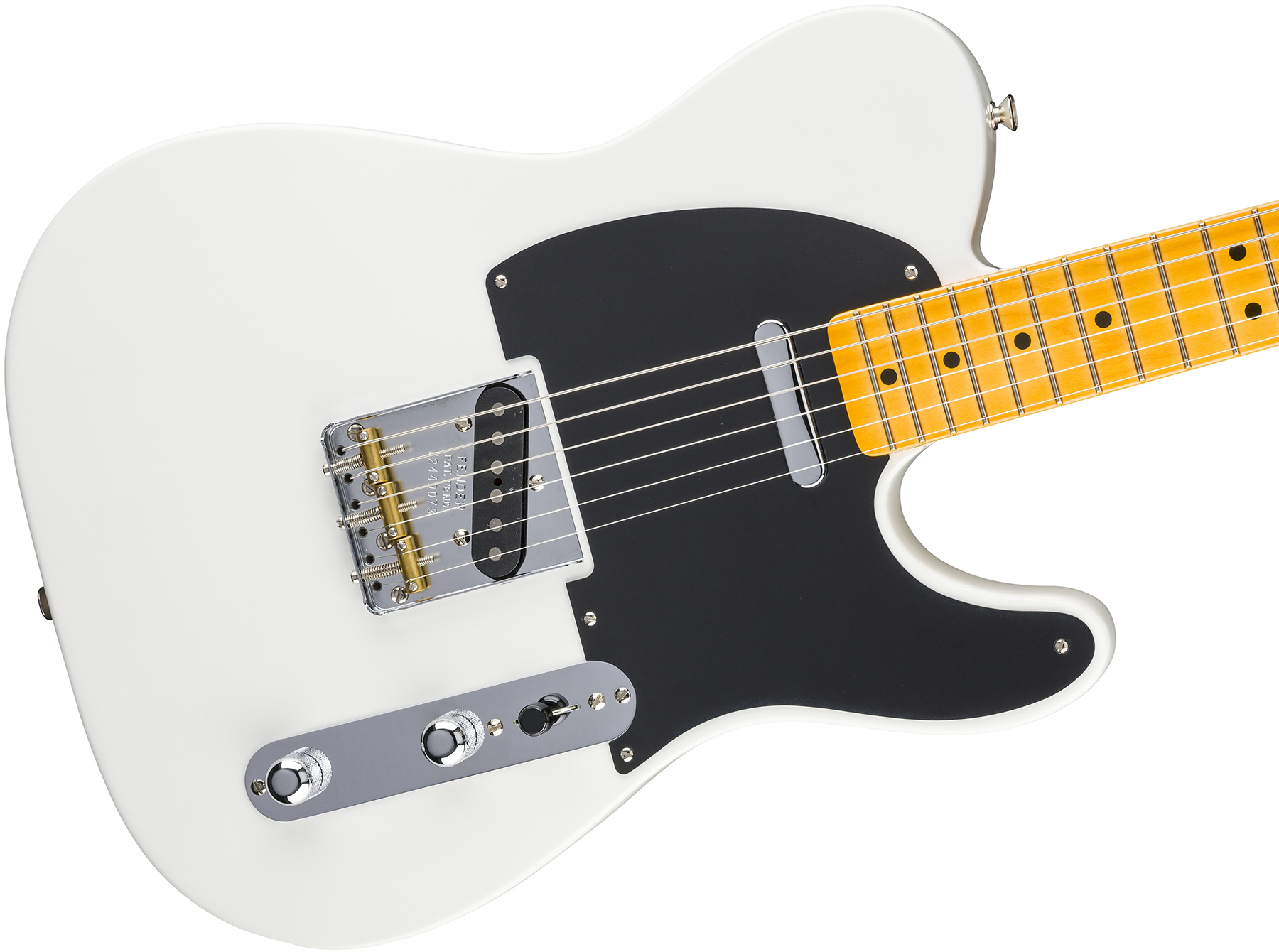 Fender Tele 1952 American Vintage Ii Ltd Usa 2s Ht Mn - Prototype White - Televorm elektrische gitaar - Variation 2