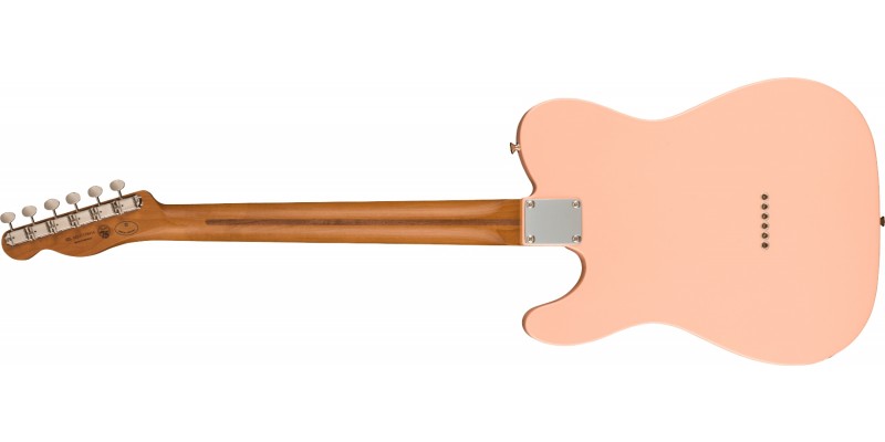 Fender Tele 50s Vintera Modified Fsr Ltd Mex Mn - Shell Pink - Televorm elektrische gitaar - Variation 1