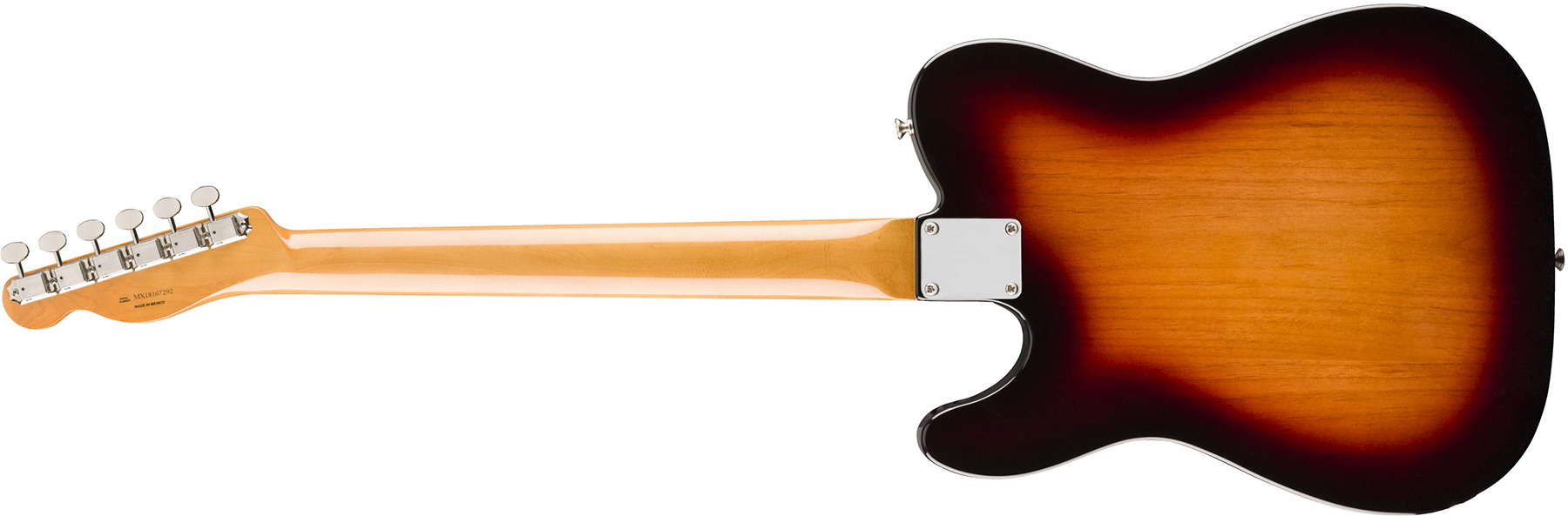 Fender Tele 60s Bigsby Vintera Vintage Mex Pf - 3-color Sunburst - Televorm elektrische gitaar - Variation 1