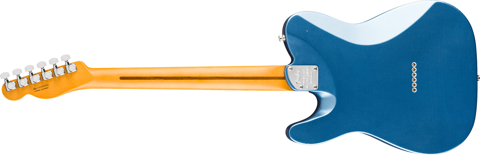 Fender Tele 60s Custom American Ultra Luxe Vintage Usa 2s Ht Rw - Lake Placid Blue - Televorm elektrische gitaar - Variation 1