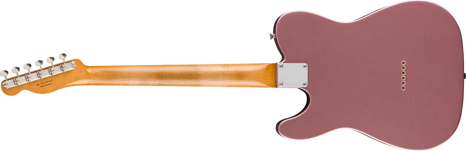 Fender Tele 60s Road Worn Vintera 2 Ltd Mex 2s Ht Rw - Burgundy Mist Metallic - Televorm elektrische gitaar - Variation 1