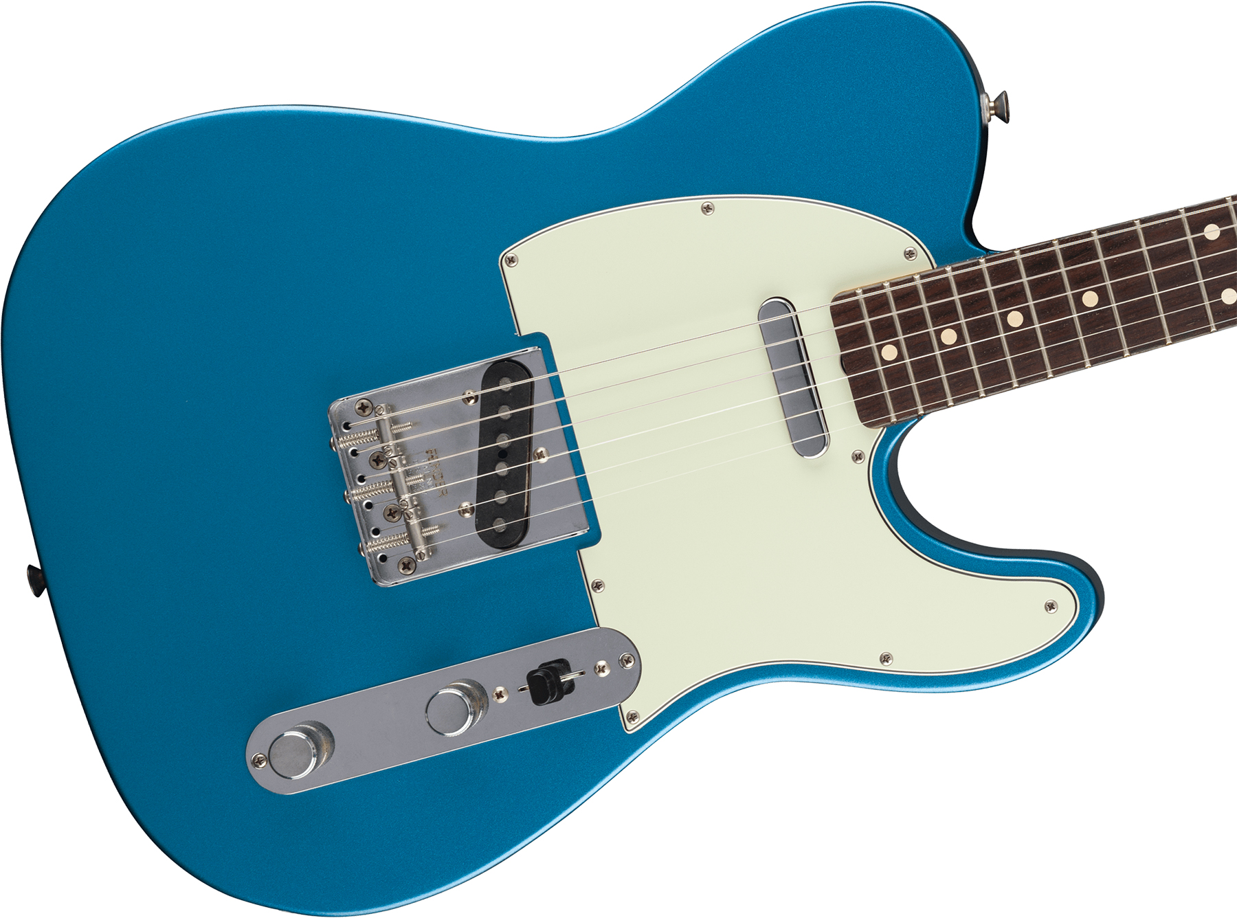 Fender Tele 60s Road Worn Vintera 2 Ltd Mex 2s Ht Rw - Lake Placid Blue - Televorm elektrische gitaar - Variation 2