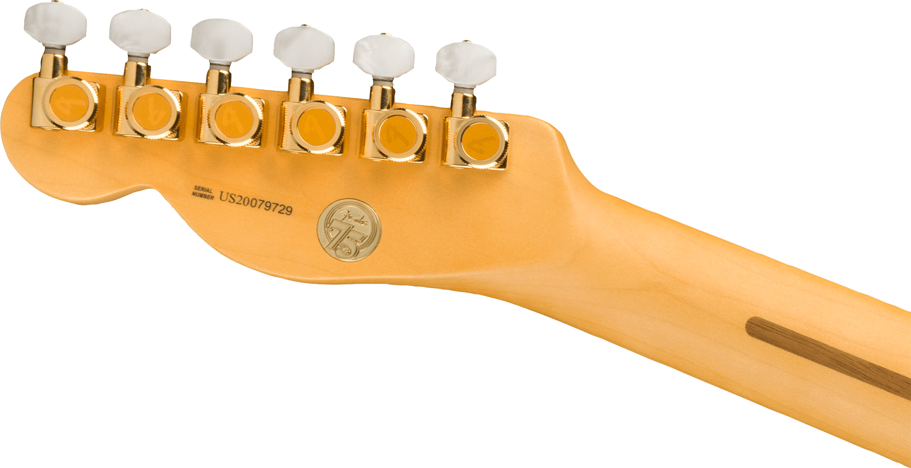 Fender Tele 75th Anniversary Commemorative Ltd Usa Mn +etui - 2-color Bourbon Burst - Televorm elektrische gitaar - Variation 3