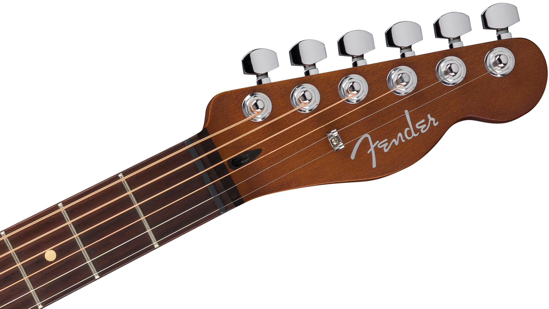 Fender Tele Acoustasonic Standard Ind Epicea Nyatoh Rw - Aged Natural - Volksgitaar - Variation 3