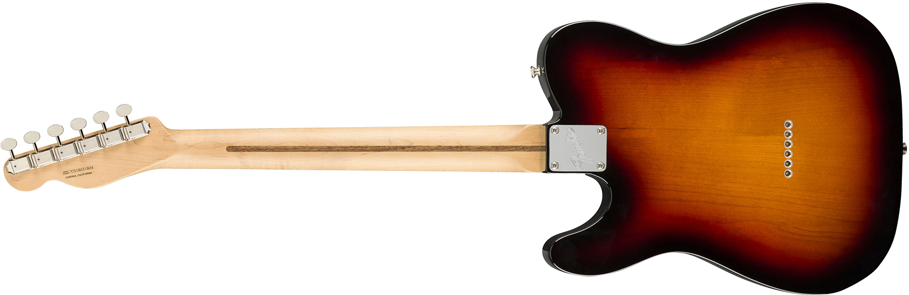 Fender Tele American Performer Hum Usa Sh Mn - 3-color Sunburst - Televorm elektrische gitaar - Variation 1