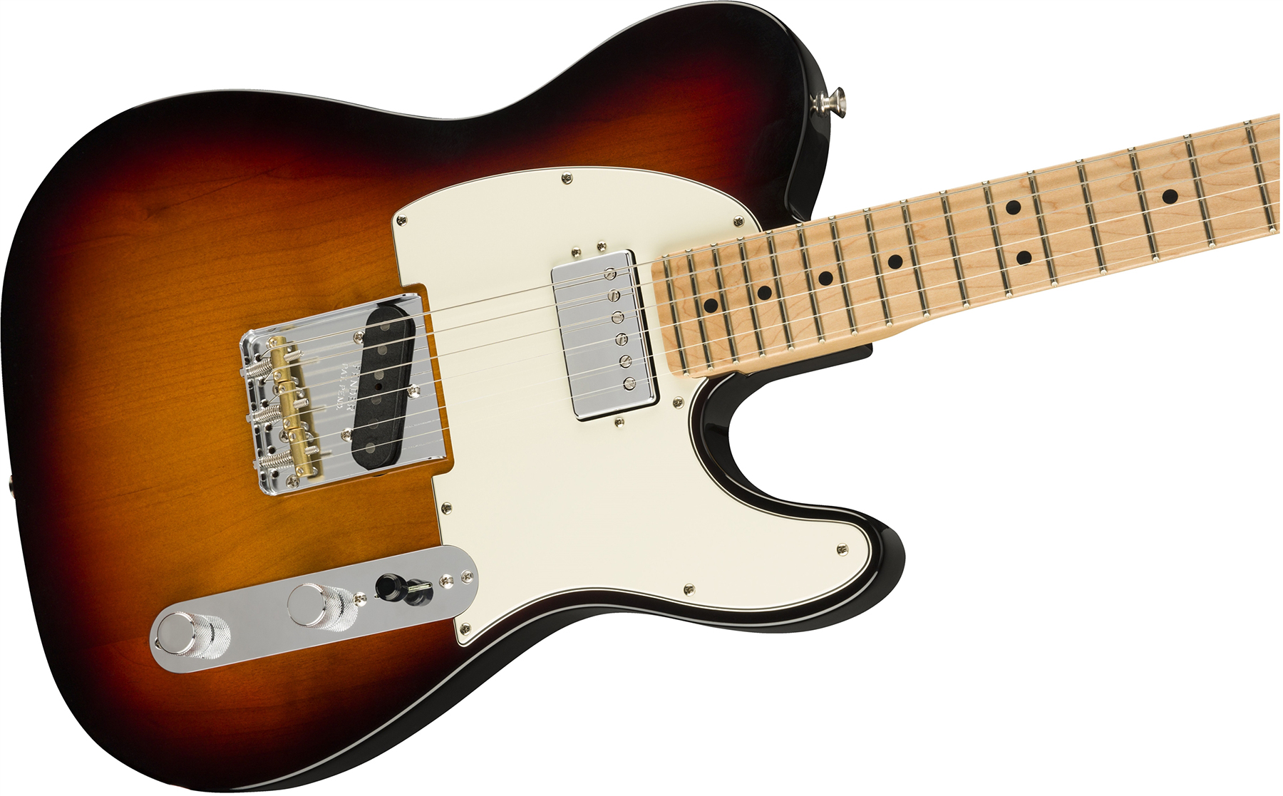 Fender Tele American Performer Hum Usa Sh Mn - 3-color Sunburst - Televorm elektrische gitaar - Variation 2