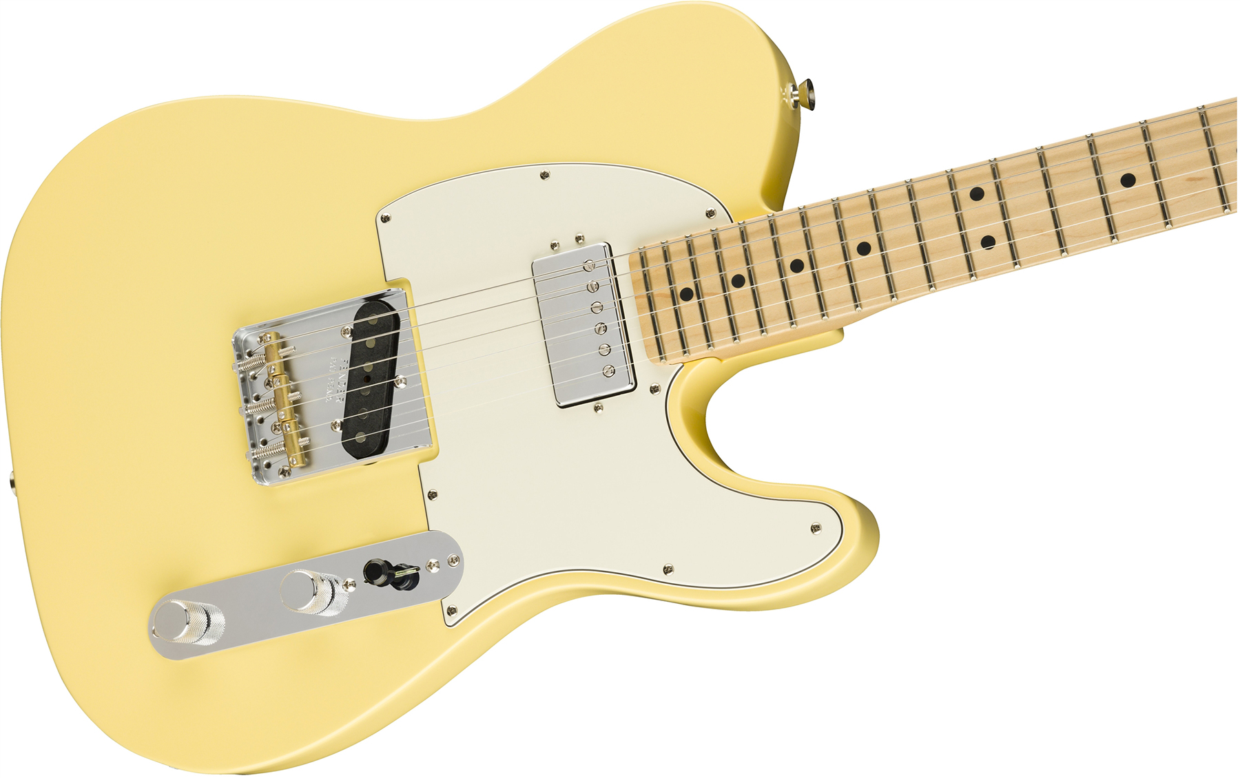 Fender Tele American Performer Hum Usa Sh Mn - Vintage White - Televorm elektrische gitaar - Variation 2
