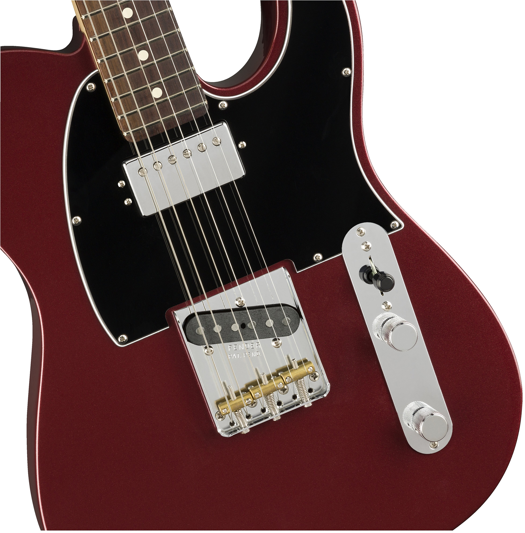 Fender Tele American Performer Hum Usa Sh Rw - Aubergine - Televorm elektrische gitaar - Variation 2