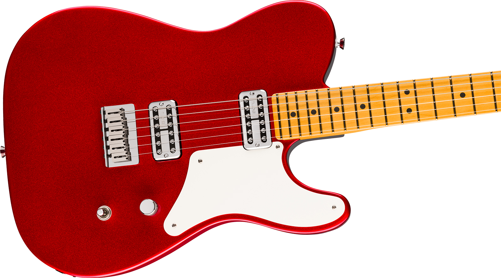 Fender Tele American Pro Classic Cabronita 75th Ann. Usa 2h Ht Mn - Candy Apple Red - Televorm elektrische gitaar - Variation 3