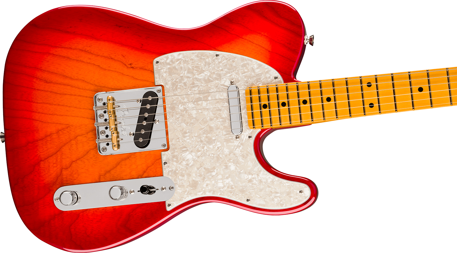 Fender Tele American Pro. Usa  2s Ht Mn - Aged Cherry Burst - Televorm elektrische gitaar - Variation 2