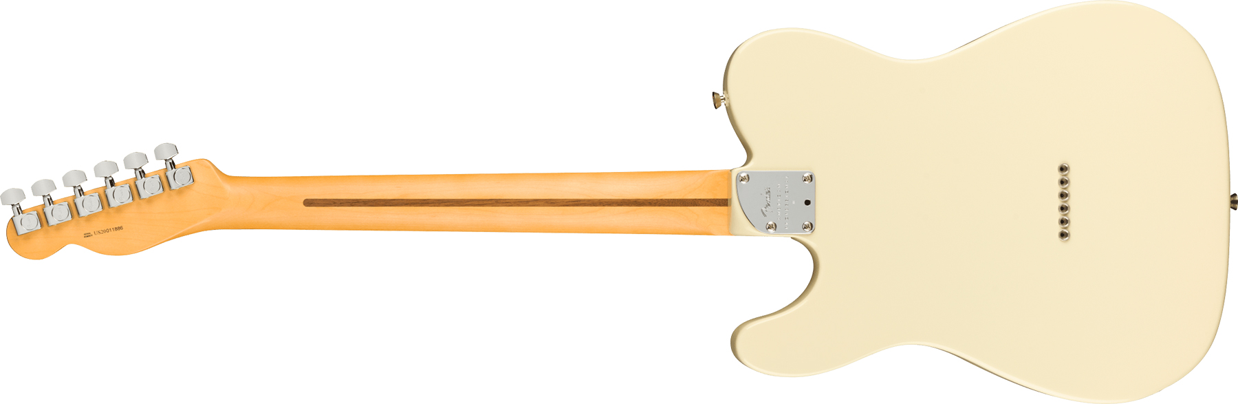 Fender Tele American Professional Ii Usa Rw - Olympic White - Televorm elektrische gitaar - Variation 1
