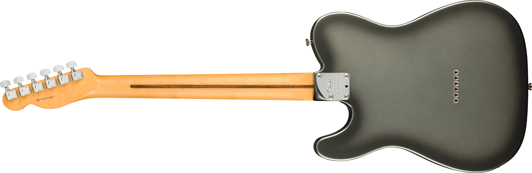 Fender Tele American Professional Ii Usa Rw - Mercury - Televorm elektrische gitaar - Variation 1