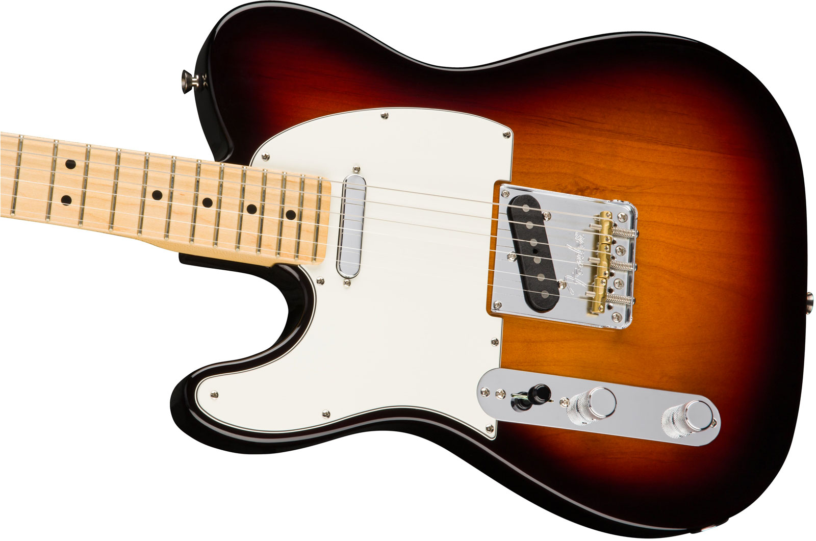 Fender Tele American Professional Lh Usa Gaucher 2s Mn - 3-color Sunburst - Linkshandige elektrische gitaar - Variation 2