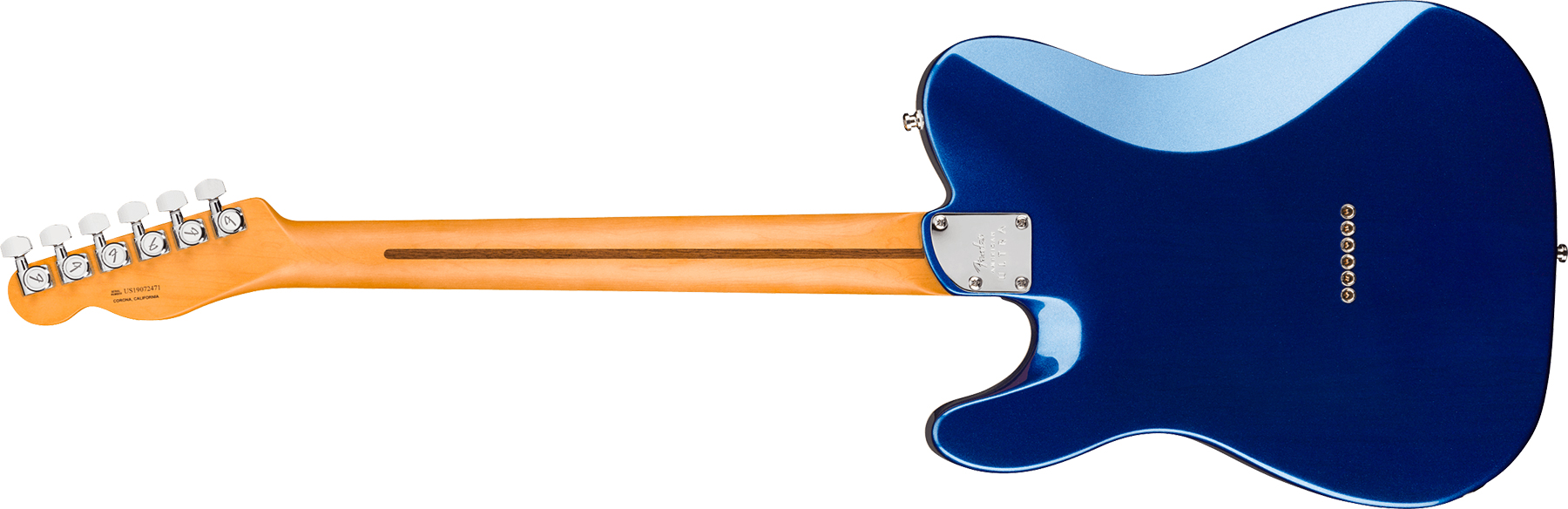 Fender Tele American Ultra 2019 Usa Mn - Cobra Blue - Televorm elektrische gitaar - Variation 1