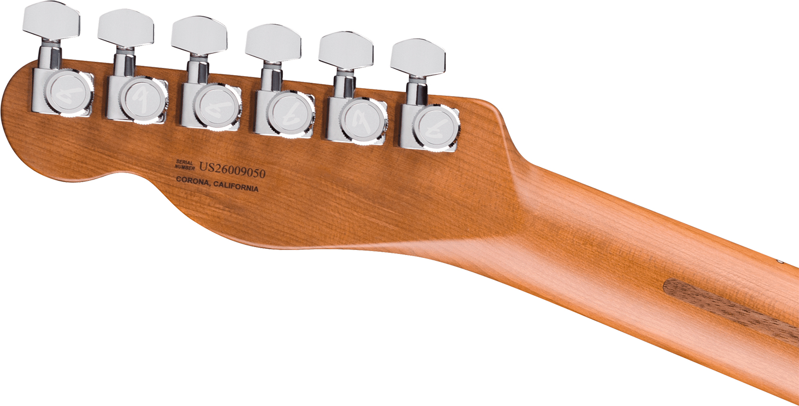 Fender Tele American Ultra Ii Ltd Usa 3s Custom Shop Ht Mn - Natural - Televorm elektrische gitaar - Variation 4