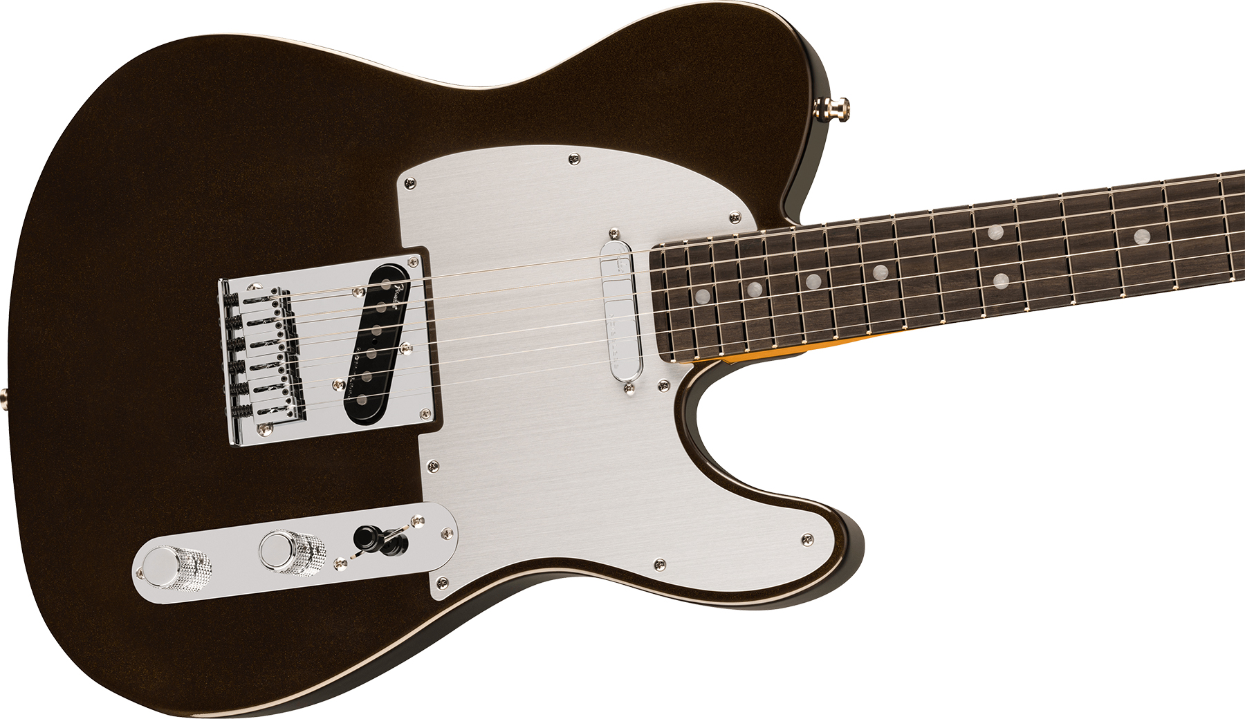 Fender Tele American Ultra Ii Usa 2s Ht Eb - Texas Tea - Elektrische gitaar in Str-vorm - Variation 2