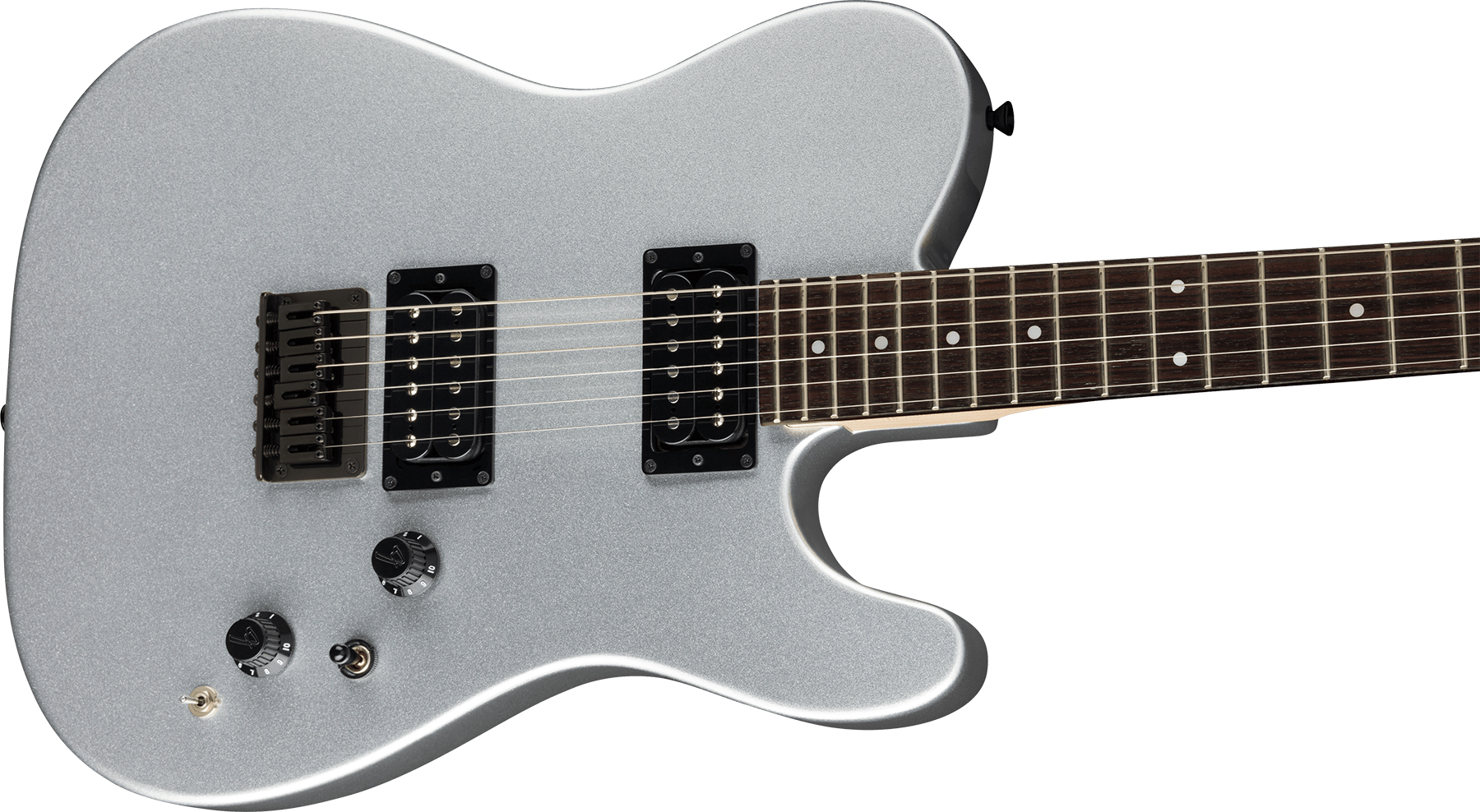 Fender Tele Boxer Hh Jap 2h Ht Rw +housse - Inca Silver - Televorm elektrische gitaar - Variation 2