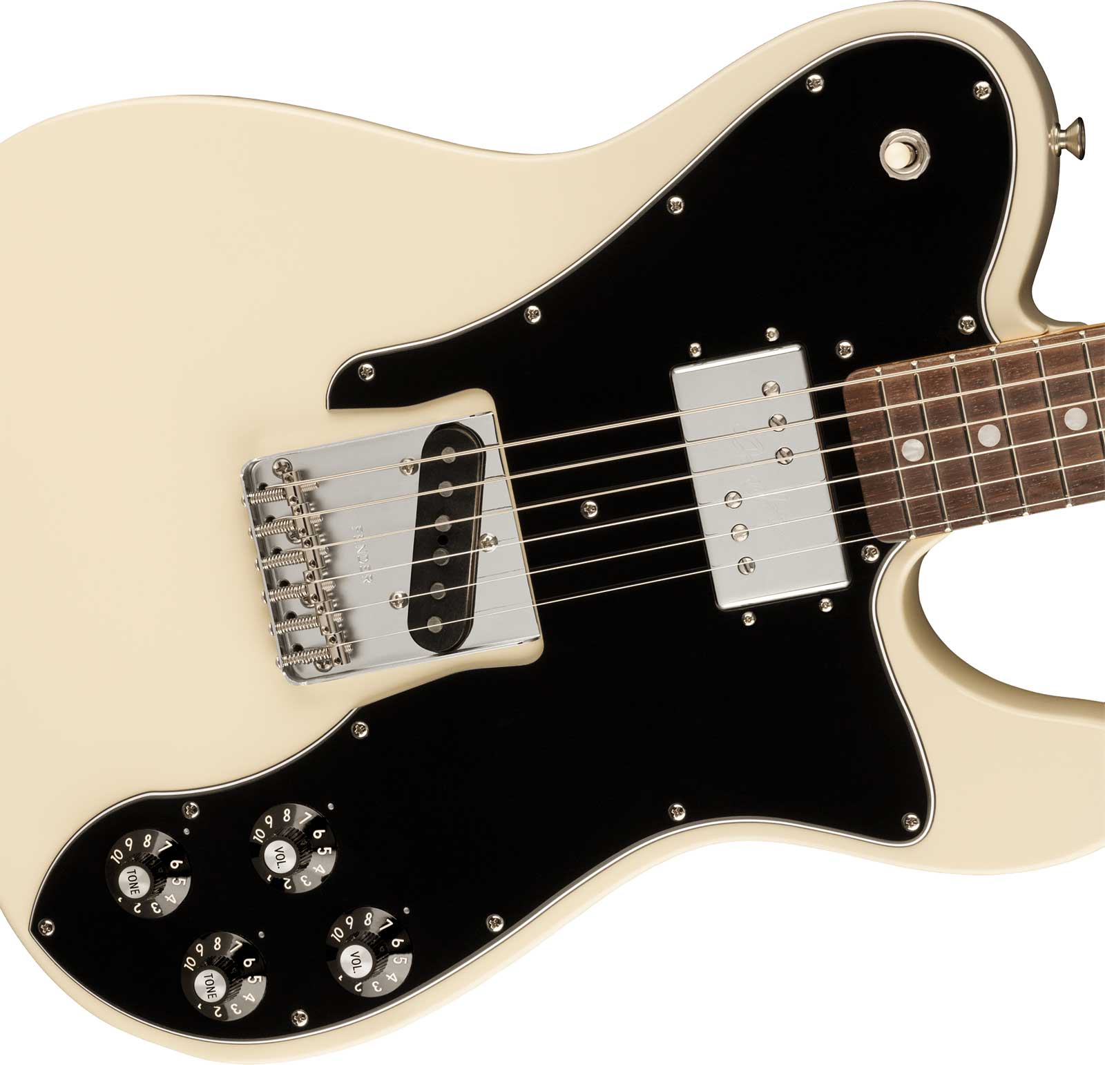 Fender Tele Custom 1977 American Vintage Ii Ltd Usa Sh Ht Rw - Olympic White - Televorm elektrische gitaar - Variation 2