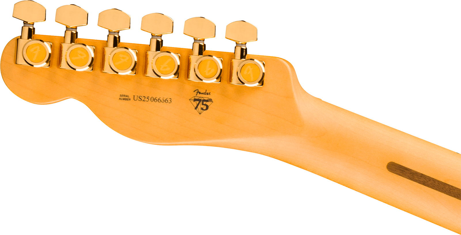 Fender Tele Custom American Pro Ii 75th Ann. Usa 2s Ht Mn - 2-color Sunburst - Televorm elektrische gitaar - Variation 4