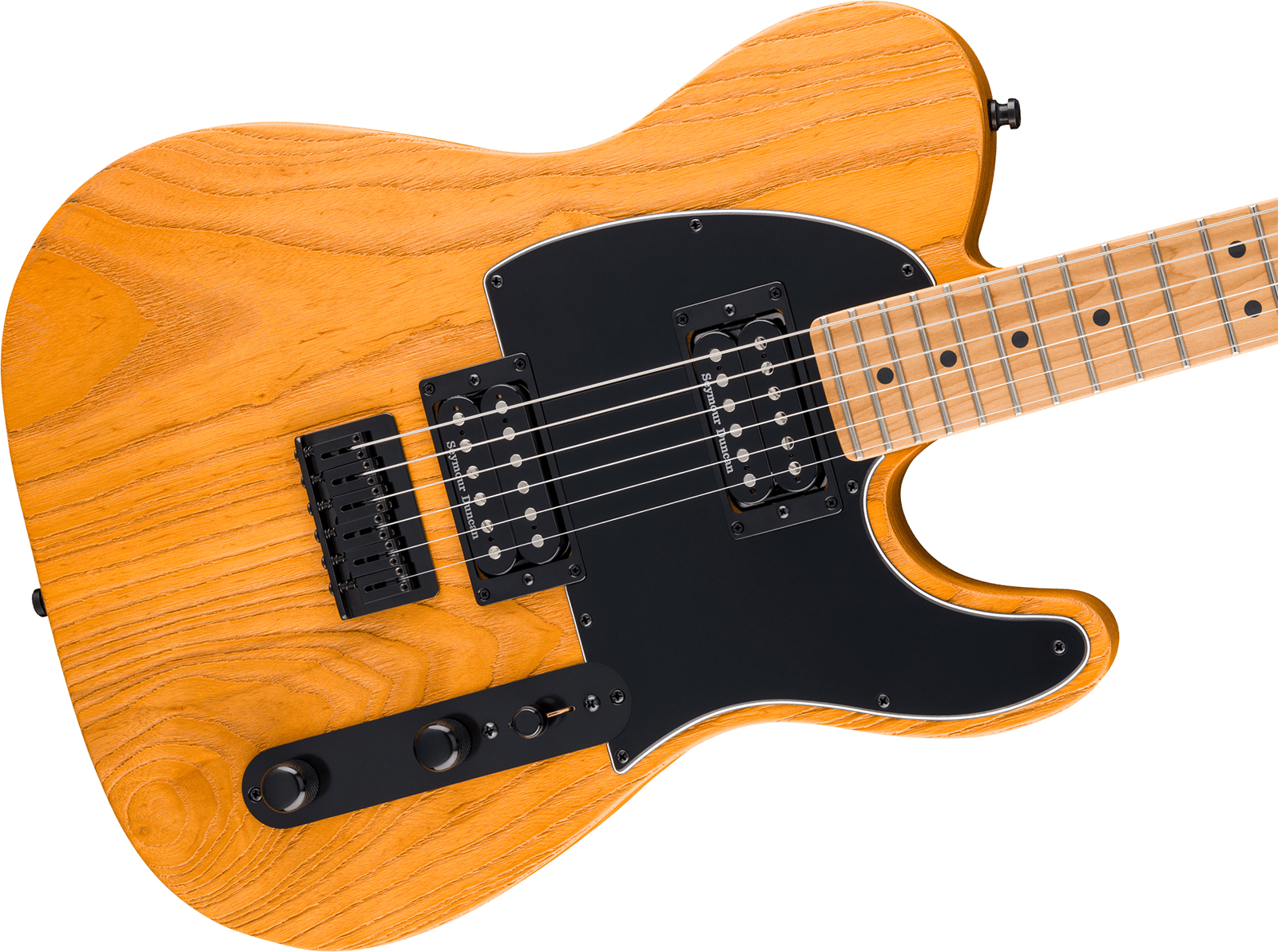 Fender Tele Hh American Professional Ii Usa 2h Seymour Duncan Ht Mn - Aged Natural - Televorm elektrische gitaar - Variation 2