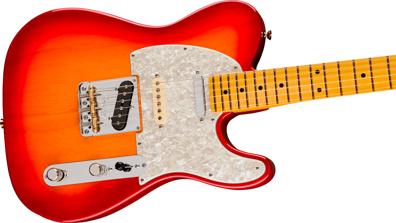 Fender Tele Hot Shot American Pro. Usa  2s Ht Mn - Aged Cherry Burst - Televorm elektrische gitaar - Variation 2