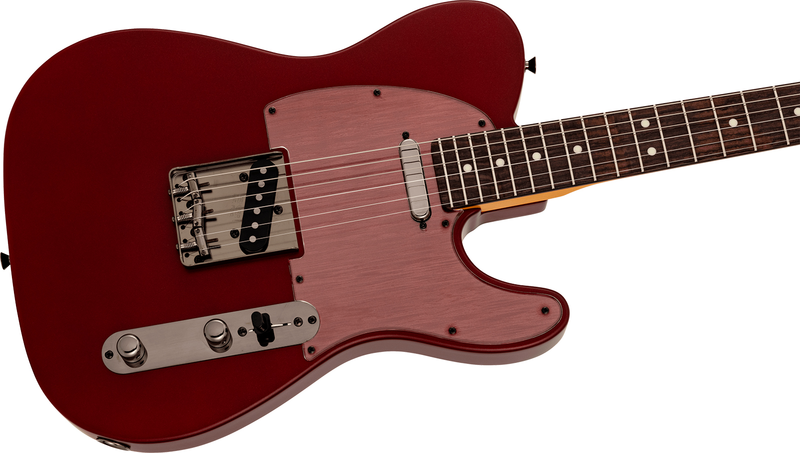 Fender Tele Hybrid Ii Mij Ltd Jap 2s Ht Rw - Matte Inferno Red - Televorm elektrische gitaar - Variation 2