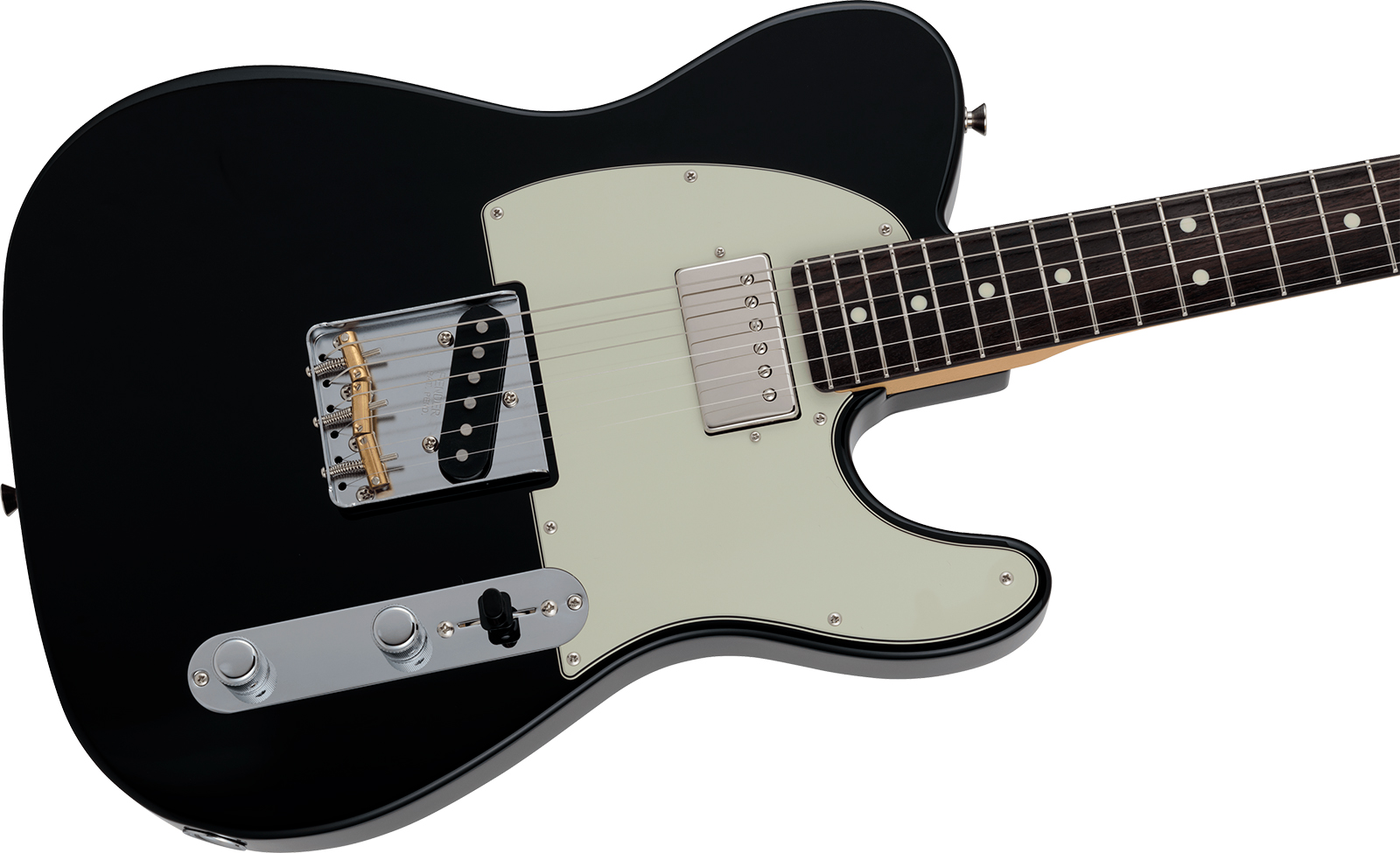 Fender Tele Hybrid Ii Mij Ltd Jap Sh Ht Rw - Black - Televorm elektrische gitaar - Variation 2