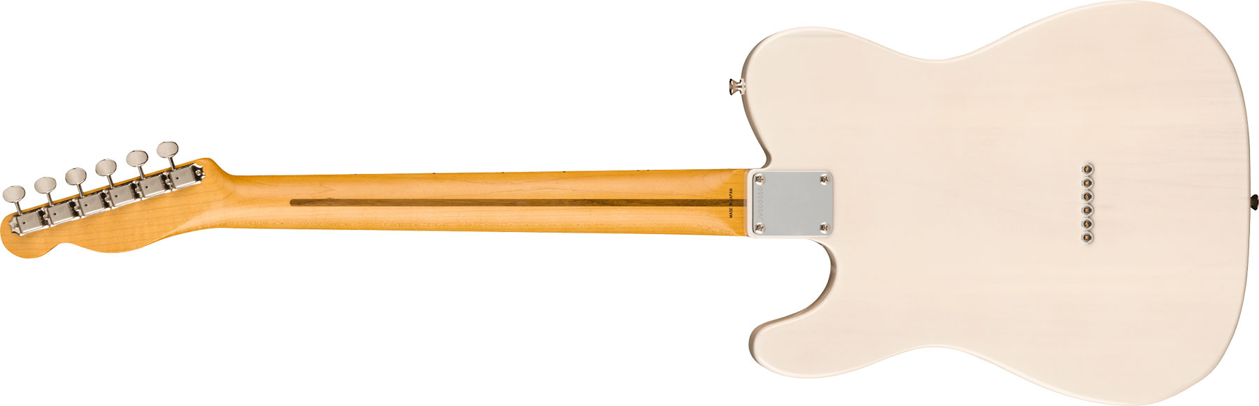 Fender Tele '50s Jv Modified Jap 2s Ht Mn - White Blonde - Televorm elektrische gitaar - Variation 1
