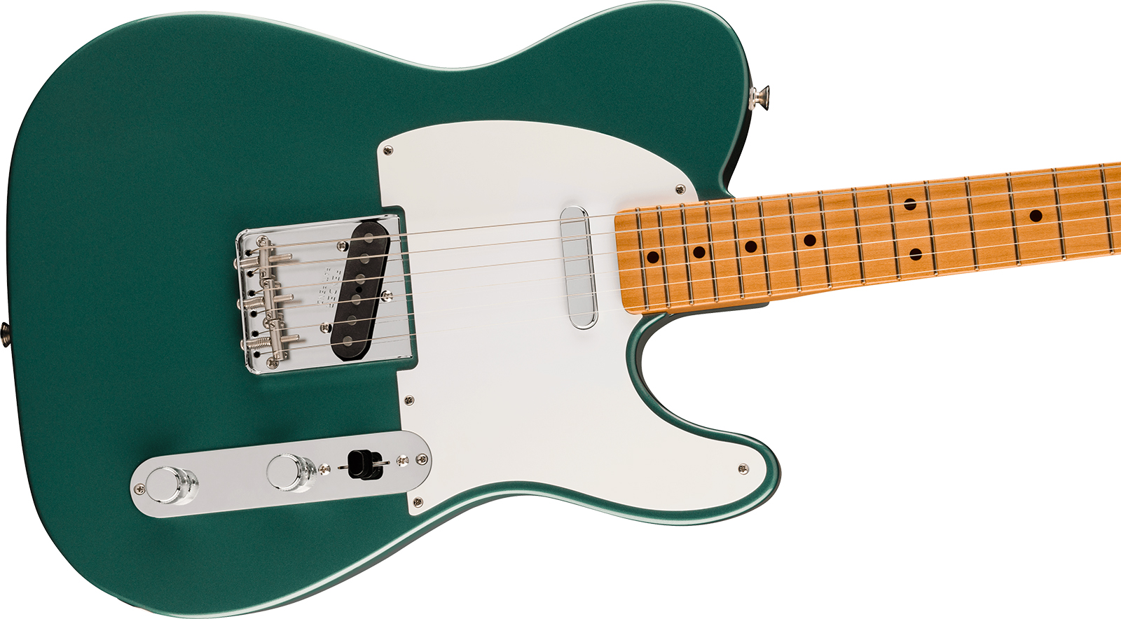 Fender Tele Late 50s Vintera 3 Mex 2s Ht Mn - Sherwood Green Metallic - Televorm elektrische gitaar - Variation 2
