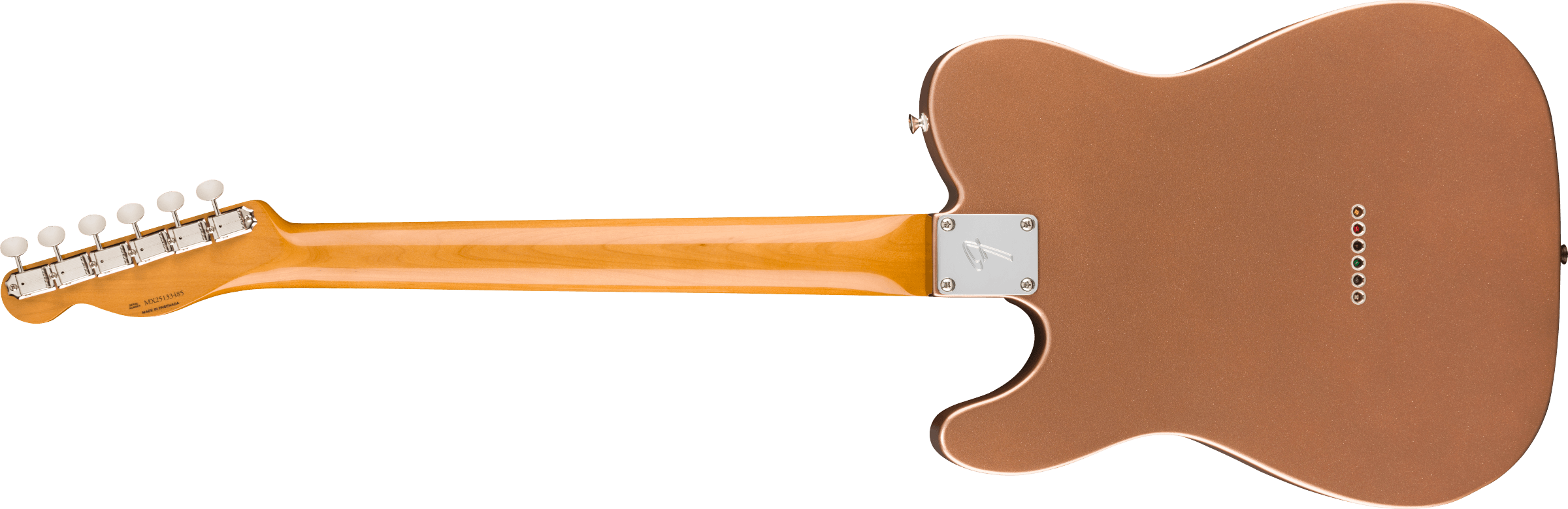 Fender Tele Mid 60s Vintera 3 Mex 2s Ht Rw - Firemist Gold - Televorm elektrische gitaar - Variation 1