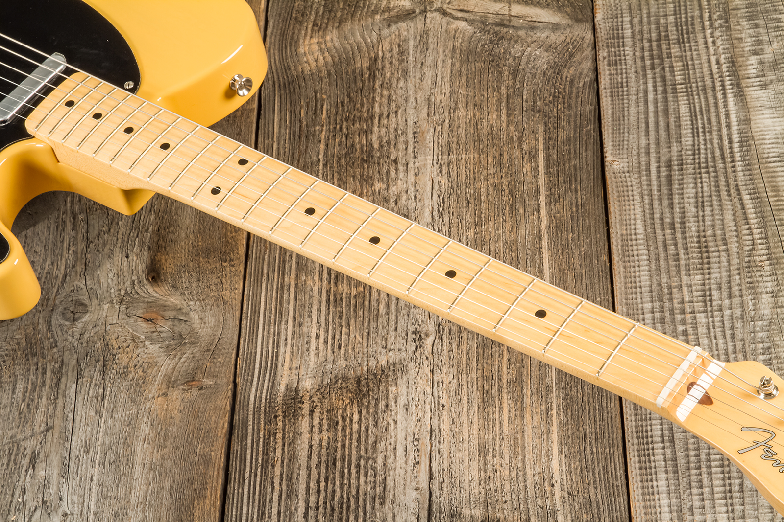 Fender Tele Nocaster 1951 Traditional Ii Jap 2s Ht Mn - Butterscotch Blonde - Televorm elektrische gitaar - Variation 12