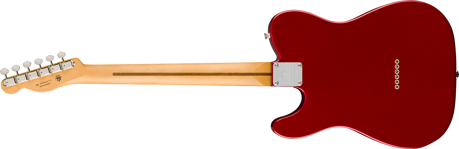 Fender Tele Player Ii 75th Anniversary Mex Ht 2s Mn - Candy Apple Red - Televorm elektrische gitaar - Variation 1