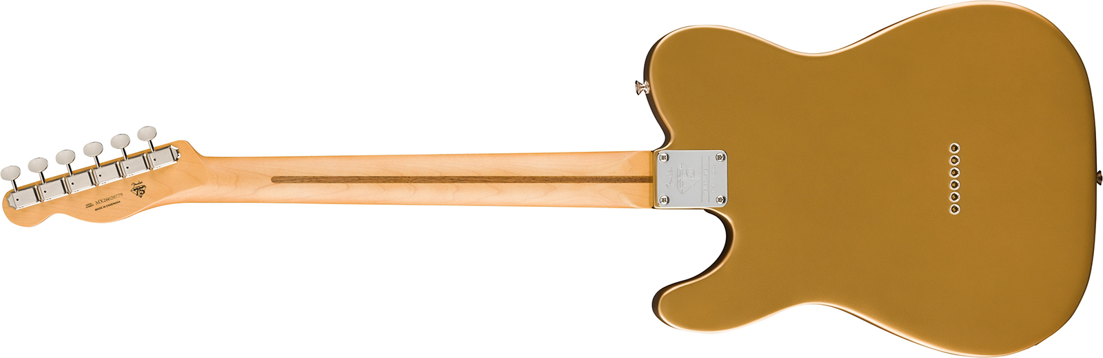 Fender Tele Player Ii 75th Anniversary Mex Ht 2s Mn - Aztec Gold - Televorm elektrische gitaar - Variation 1