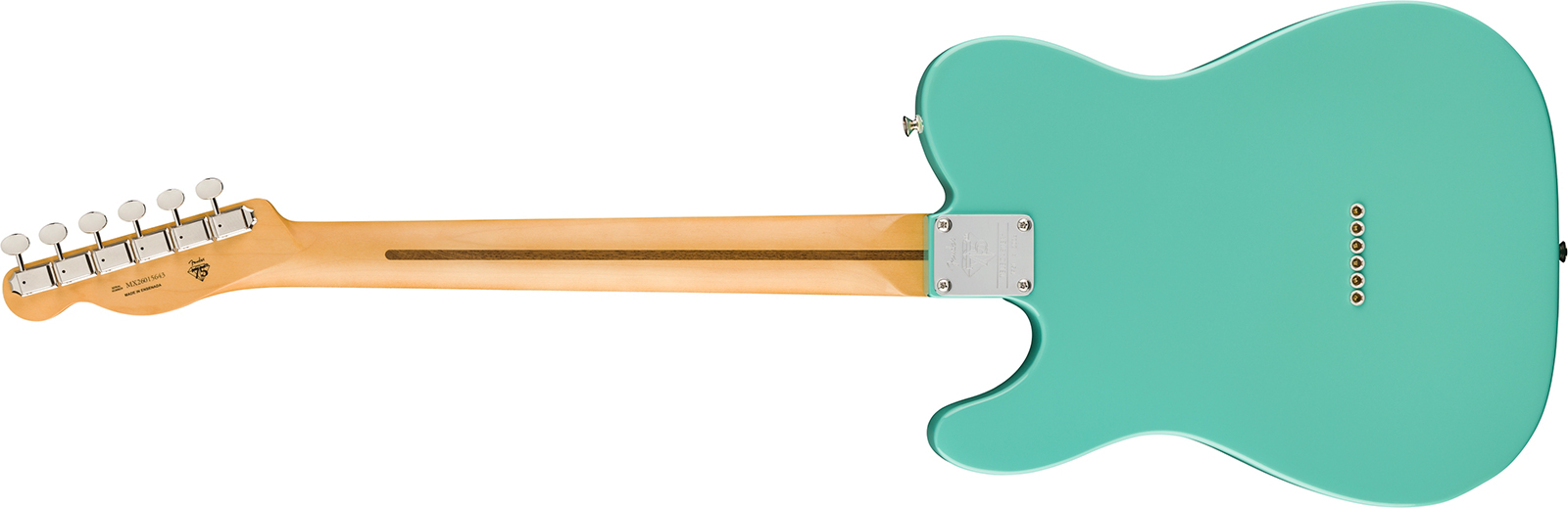 Fender Tele Player Ii 75th Anniversary Mex Ht 2s Rw - Seafoam Green - Televorm elektrische gitaar - Variation 1
