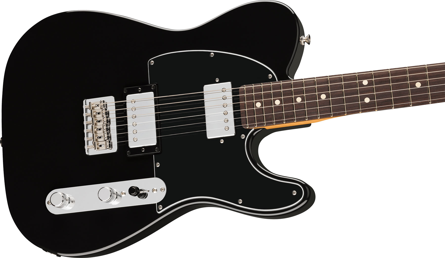 Fender Tele Player Ii Hh Mex 2h Ht Rw - Black - Televorm elektrische gitaar - Variation 2