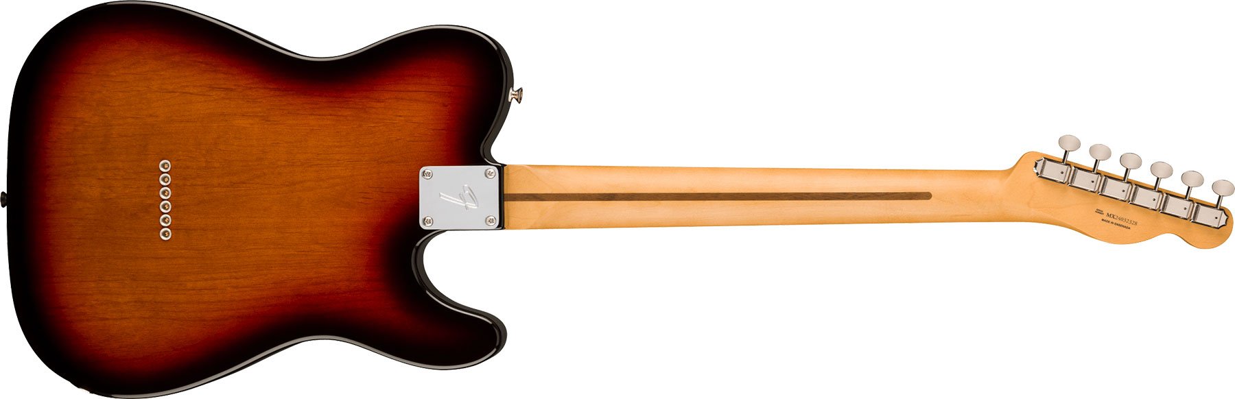 Fender Tele Player Ii Lh Mex Aulne Gaucher 2s Ht Mn - 3-color Sunburst - Televorm elektrische gitaar - Variation 1