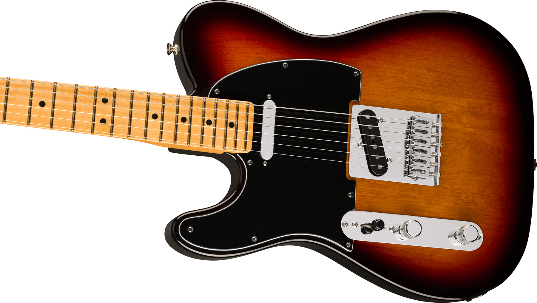 Fender Tele Player Ii Lh Mex Aulne Gaucher 2s Ht Mn - 3-color Sunburst - Televorm elektrische gitaar - Variation 2