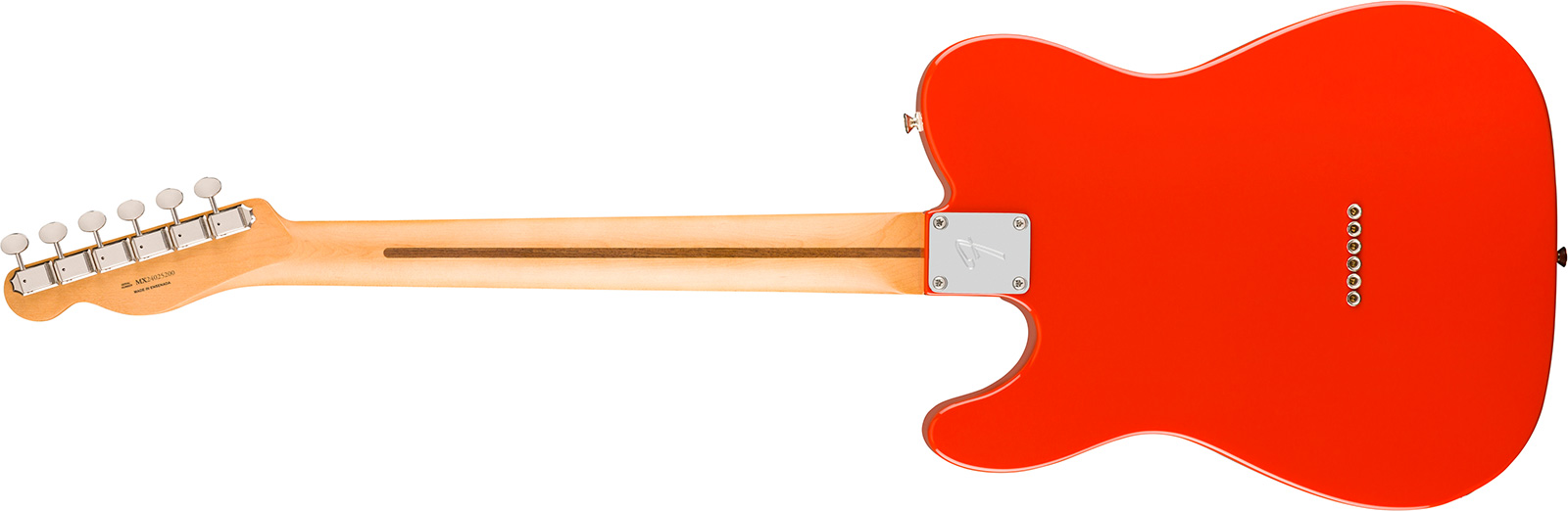 Fender Tele Player Ii Mex Aulne 2s Ht Mn - Coral Red - Televorm elektrische gitaar - Variation 1