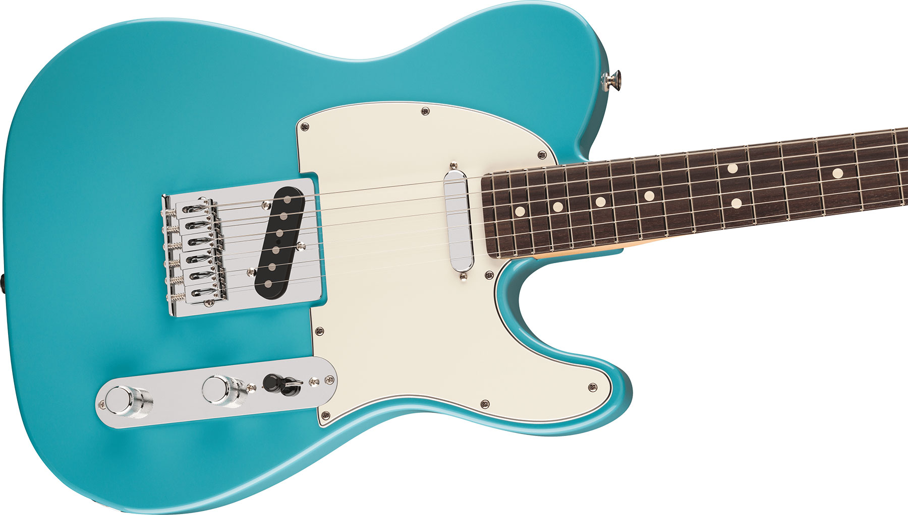 Fender Tele Player Ii Mex Aulne 2s Ht Rw - Aquatone Blue - Televorm elektrische gitaar - Variation 2