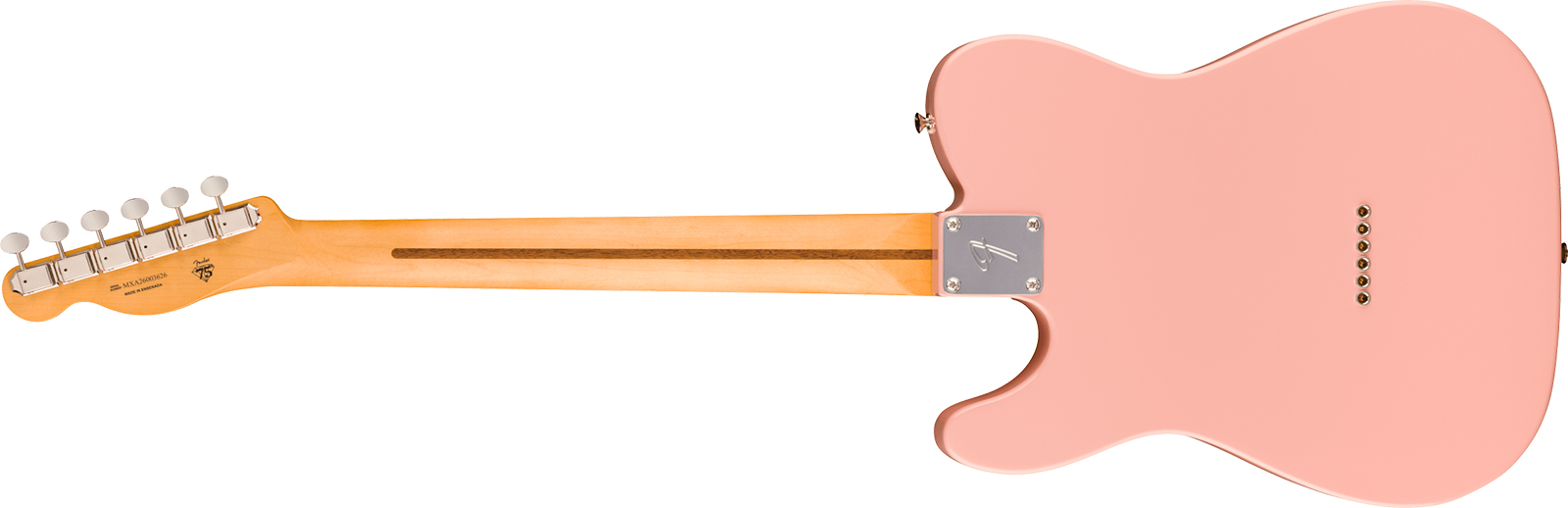 Fender Tele Player Ii Mex Ltd 2s Ht Rw - Shell Pink - Televorm elektrische gitaar - Variation 1