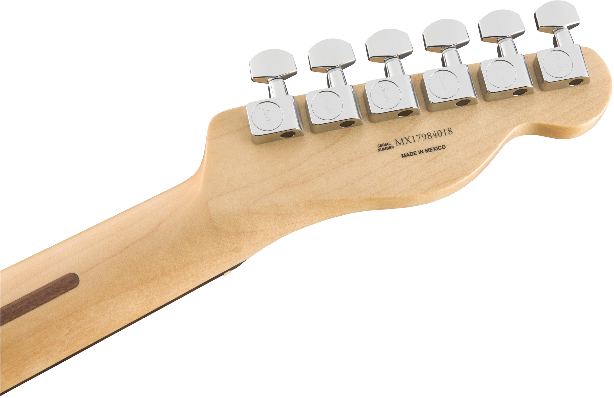 Fender Tele Player Lh Gaucher Mex Ss Pf - Polar White - Linkshandige elektrische gitaar - Variation 5