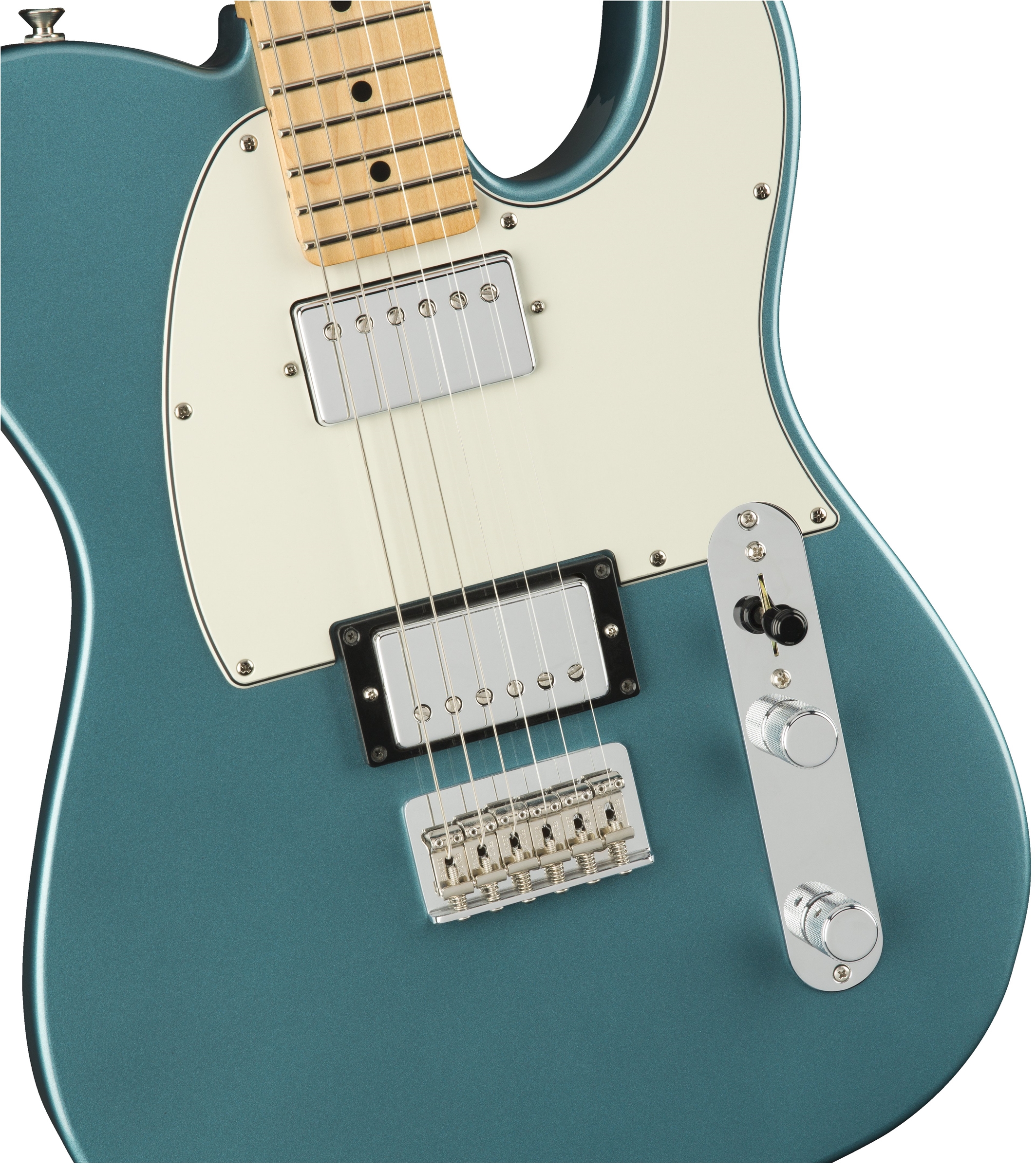 Fender Tele Player Mex Hh Mn - Tidepool - Televorm elektrische gitaar - Variation 2