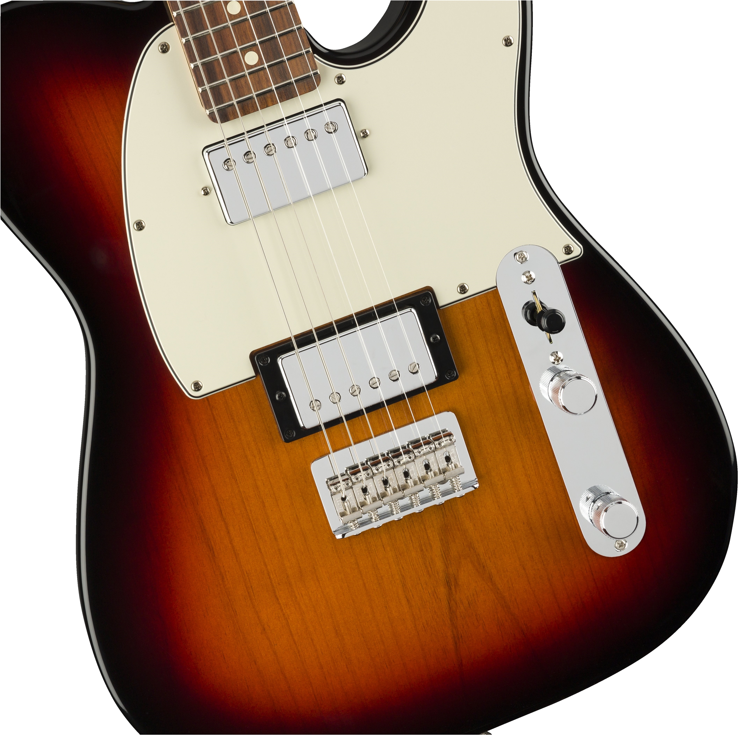 Fender Tele Player Mex Hh Pf - 3-color Sunburst - Televorm elektrische gitaar - Variation 2