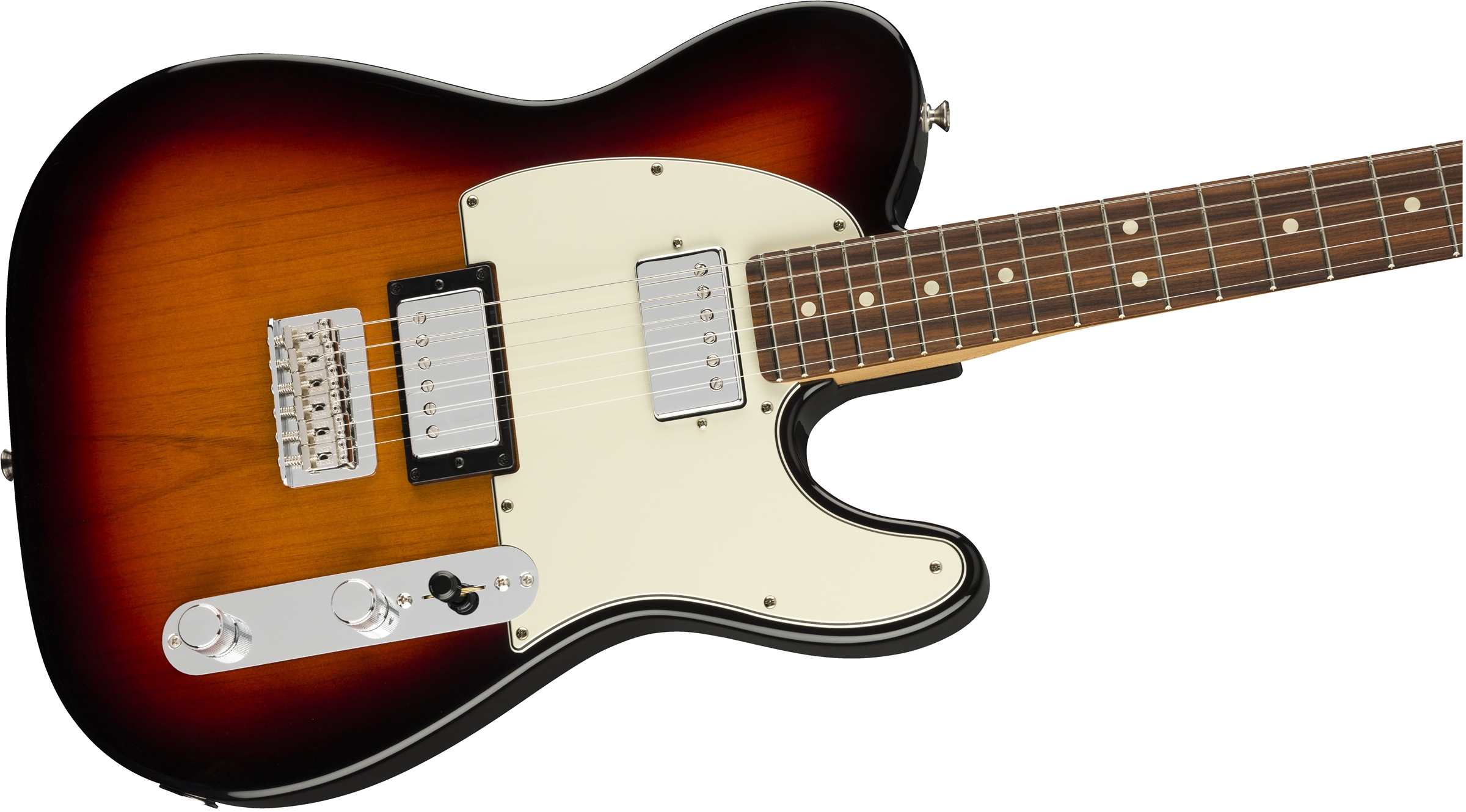 Fender Tele Player Mex Hh Pf - 3-color Sunburst - Televorm elektrische gitaar - Variation 3