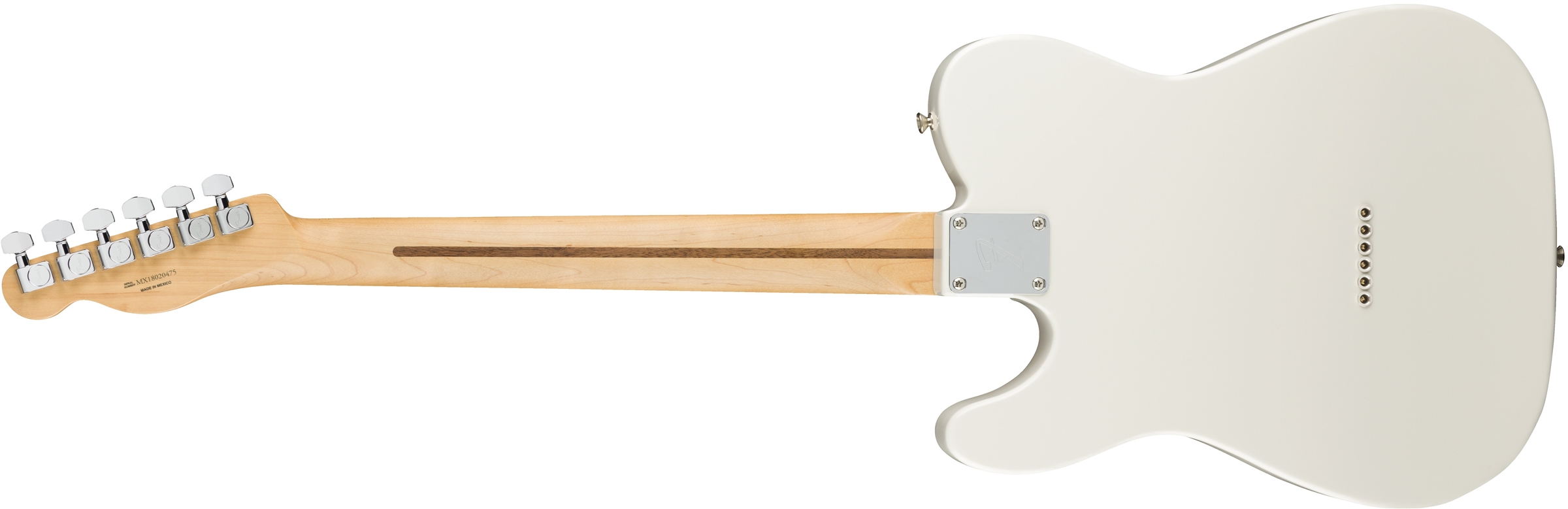 Fender Tele Player Mex Mn - Polar White - Televorm elektrische gitaar - Variation 2