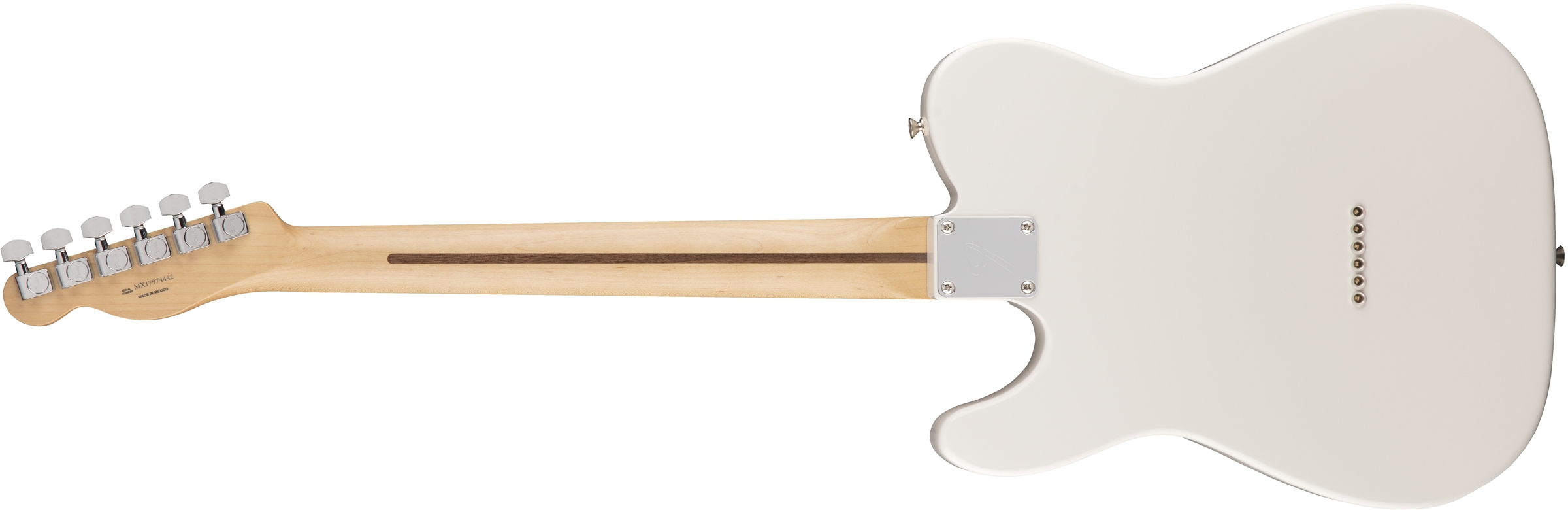 Fender Tele Player Mex Ss Pf - Polar White - Televorm elektrische gitaar - Variation 1