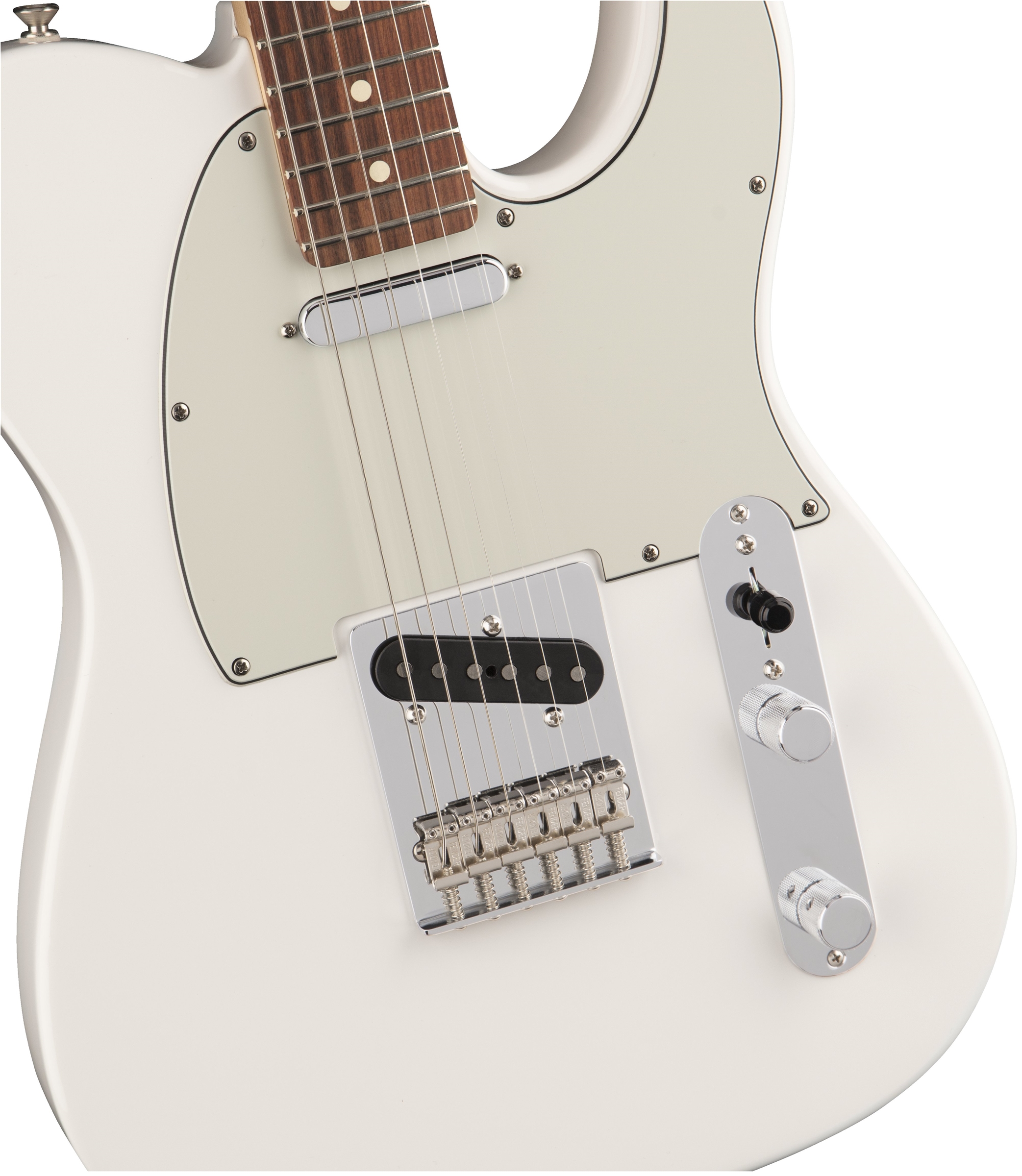 Fender Tele Player Mex Ss Pf - Polar White - Televorm elektrische gitaar - Variation 2
