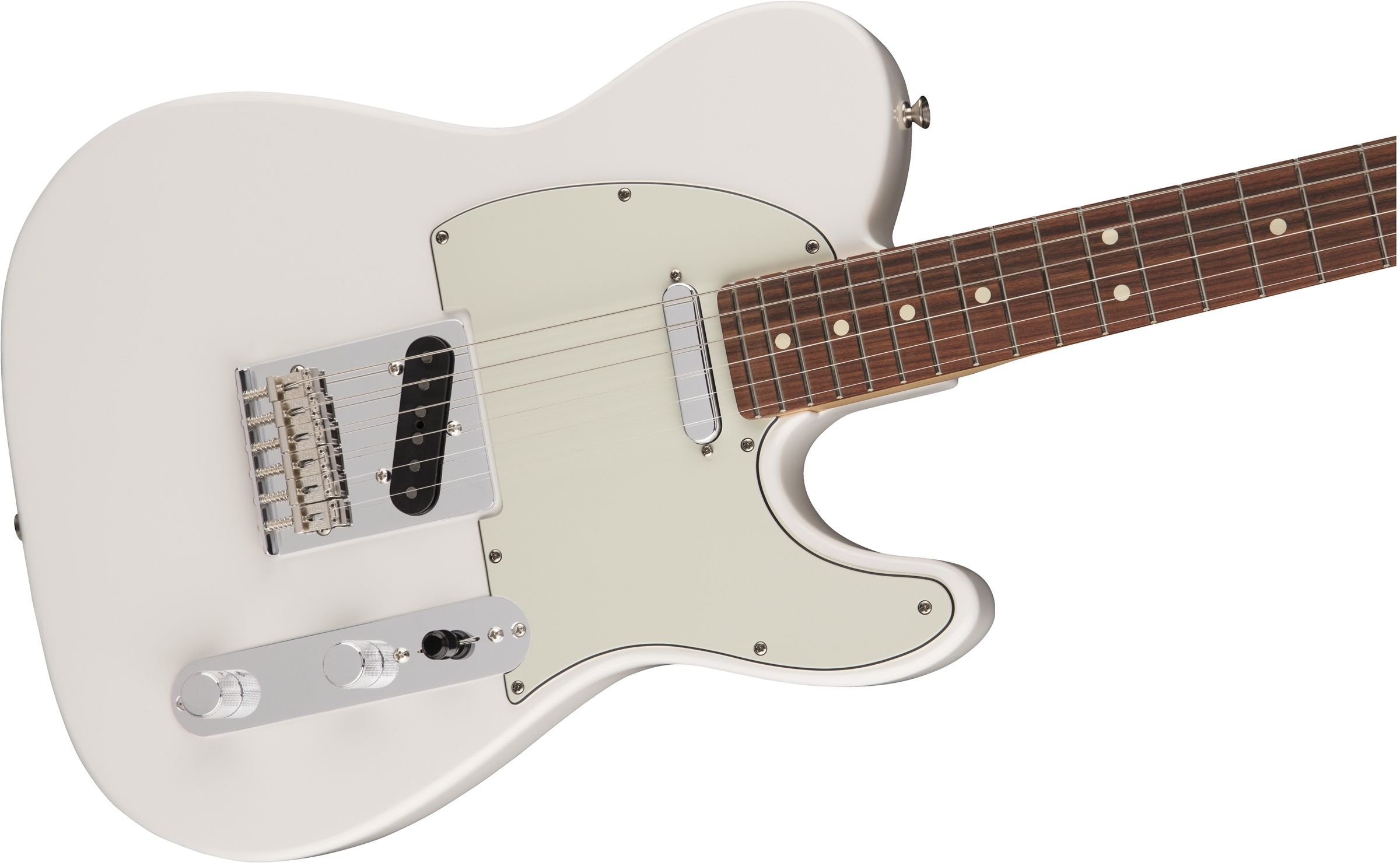 Fender Tele Player Mex Ss Pf - Polar White - Televorm elektrische gitaar - Variation 3
